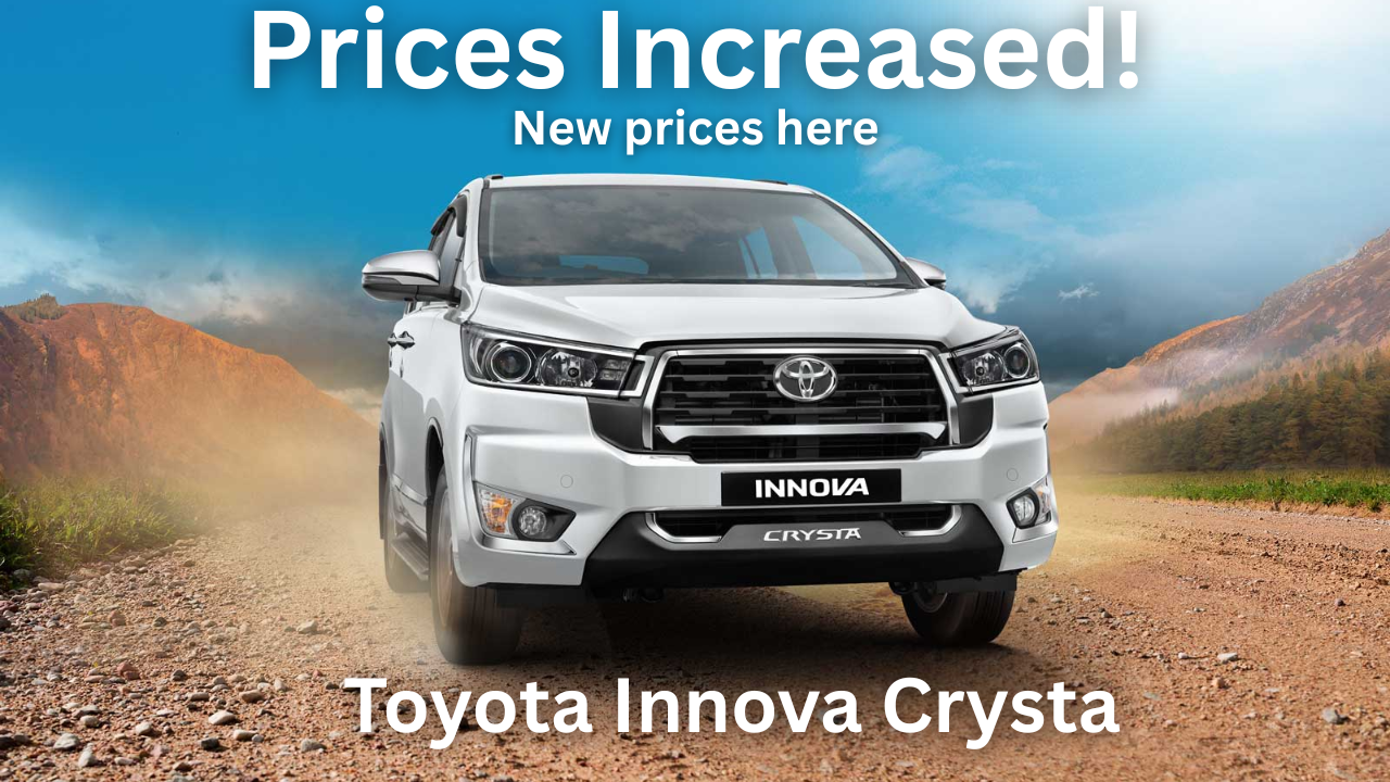 Toyota Innova Crysta gets expensive: Check new prices here