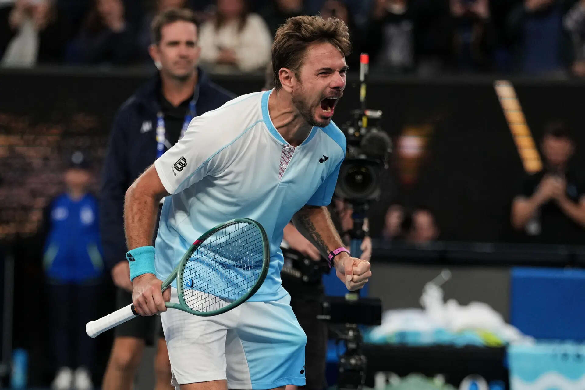 'Exhausted': 40-year-old Wawrinka creates Grand Slam history at Australian Open