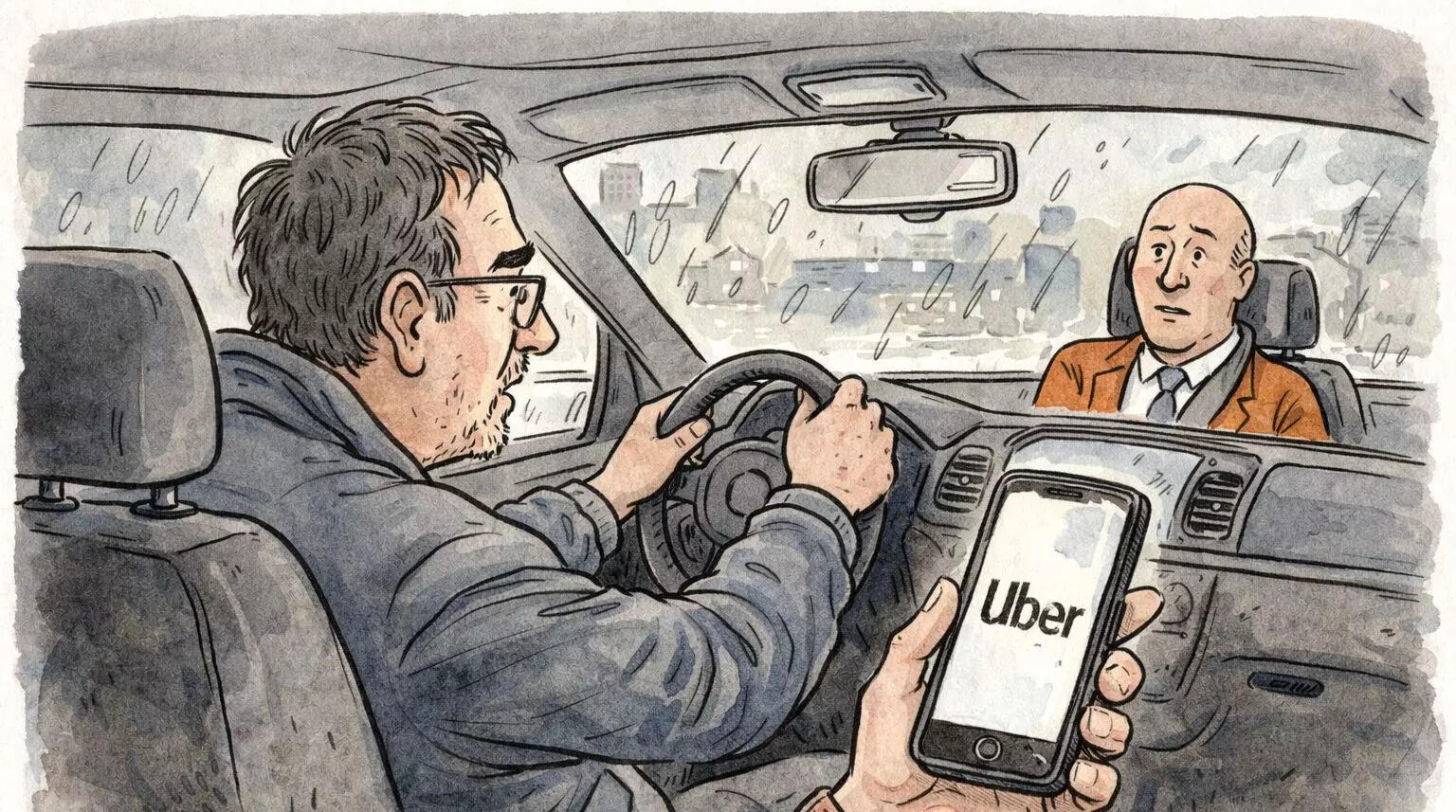 How driving a Uber in 'Trump's America' changed a former Reuters journalist's views on immigration