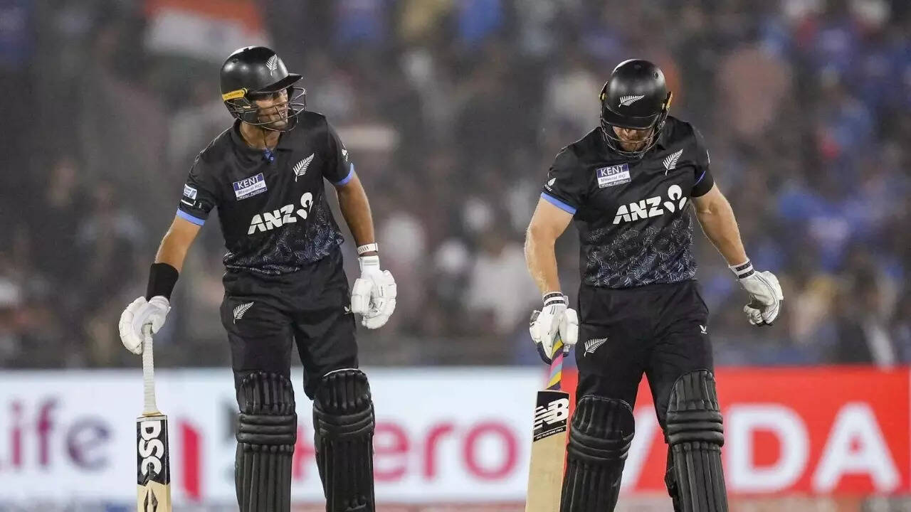 IND vs NZ: New Zealand players wear black armbands in Raipur T20I; here's why