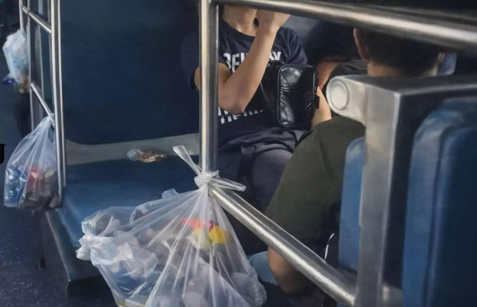 Mizoram passengers inspire cleanliness on Guwahati-Sairang Express