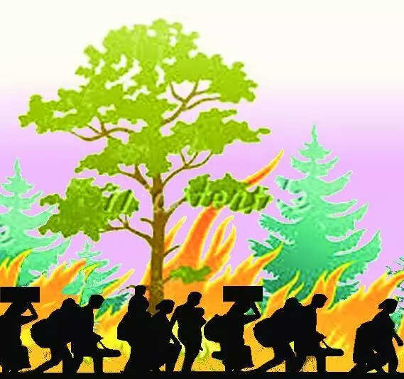 1,800 fire alerts in Karnataka’s forest areas