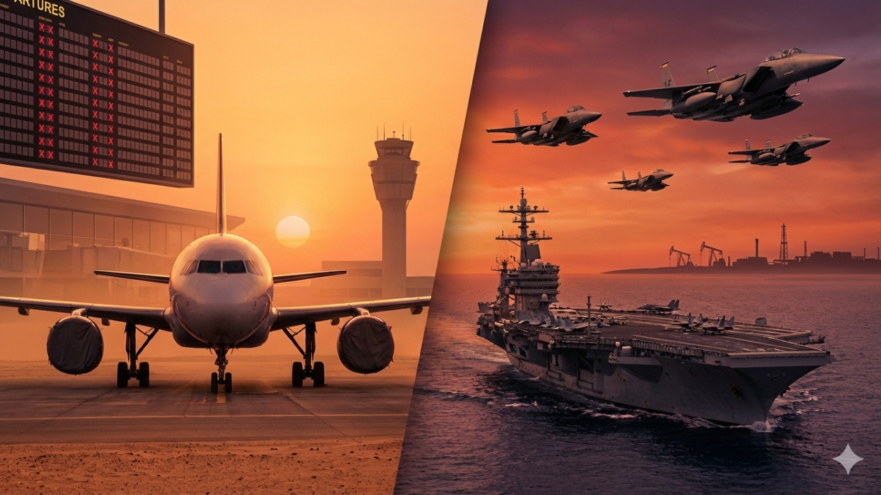 Middle East on edge: Lufthansa, Air France &amp; others cancel flights amid rising tensions