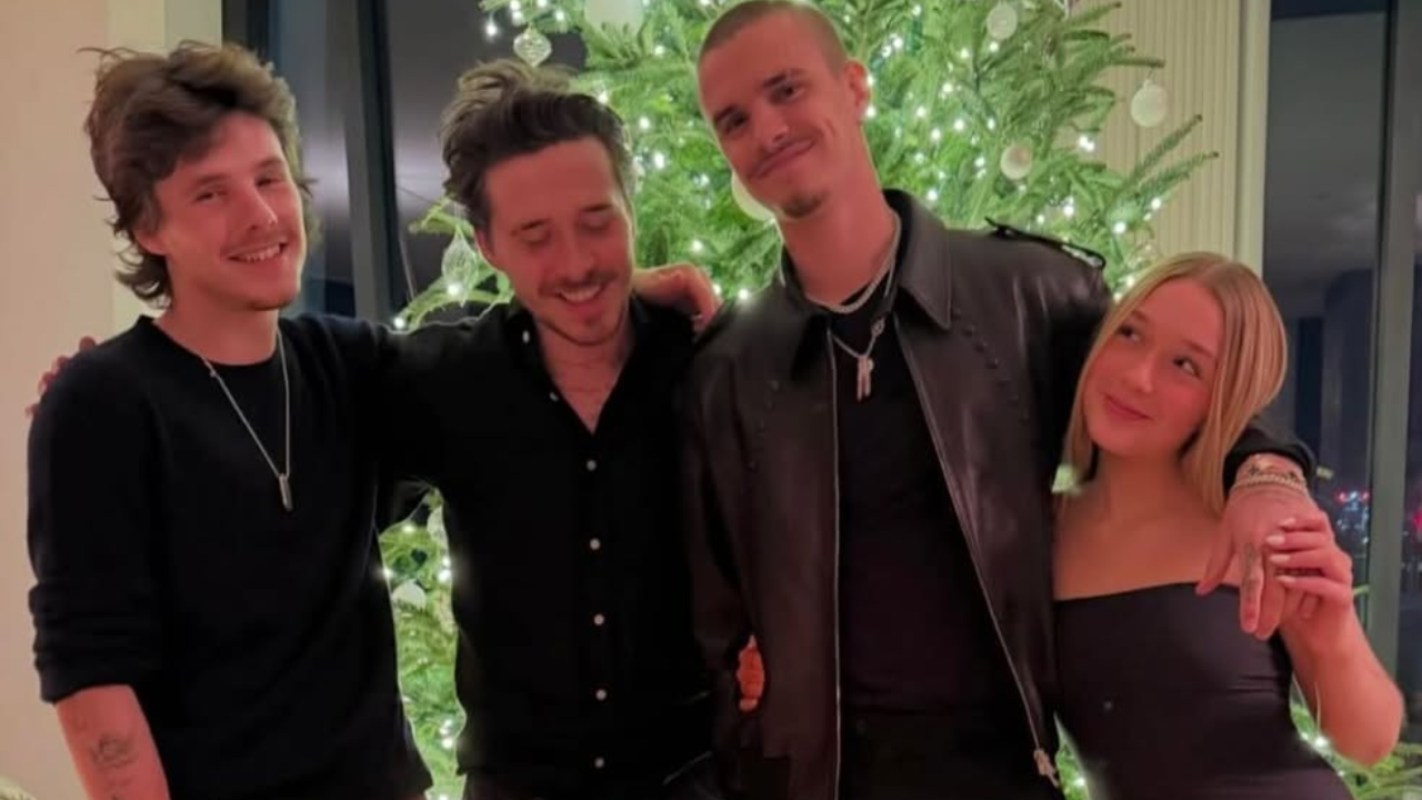 Cruz Beckham shares message on social media with Victoria’s song