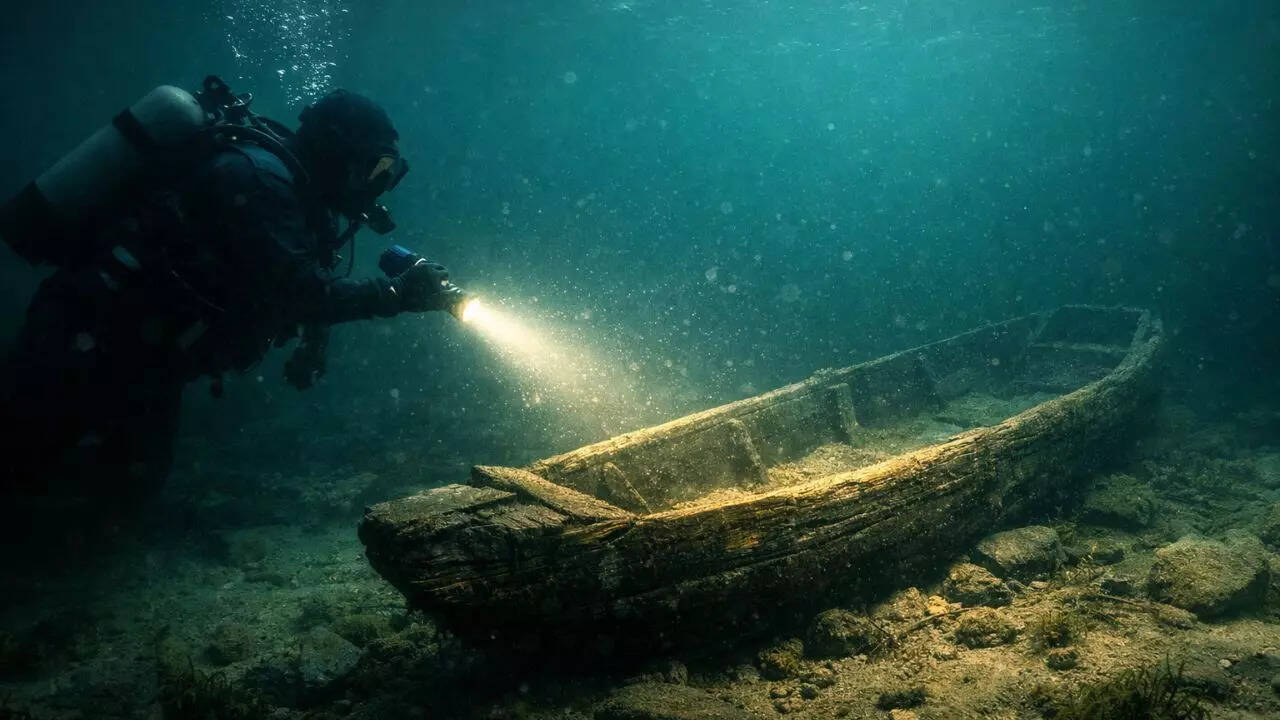 Ancient boats found under a US lake could uncover a civilisation older than the Great Pyramid