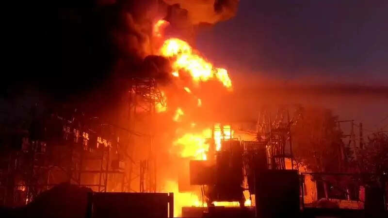 Foam-filled CNG truck erupts in flames; driver has narrow escape