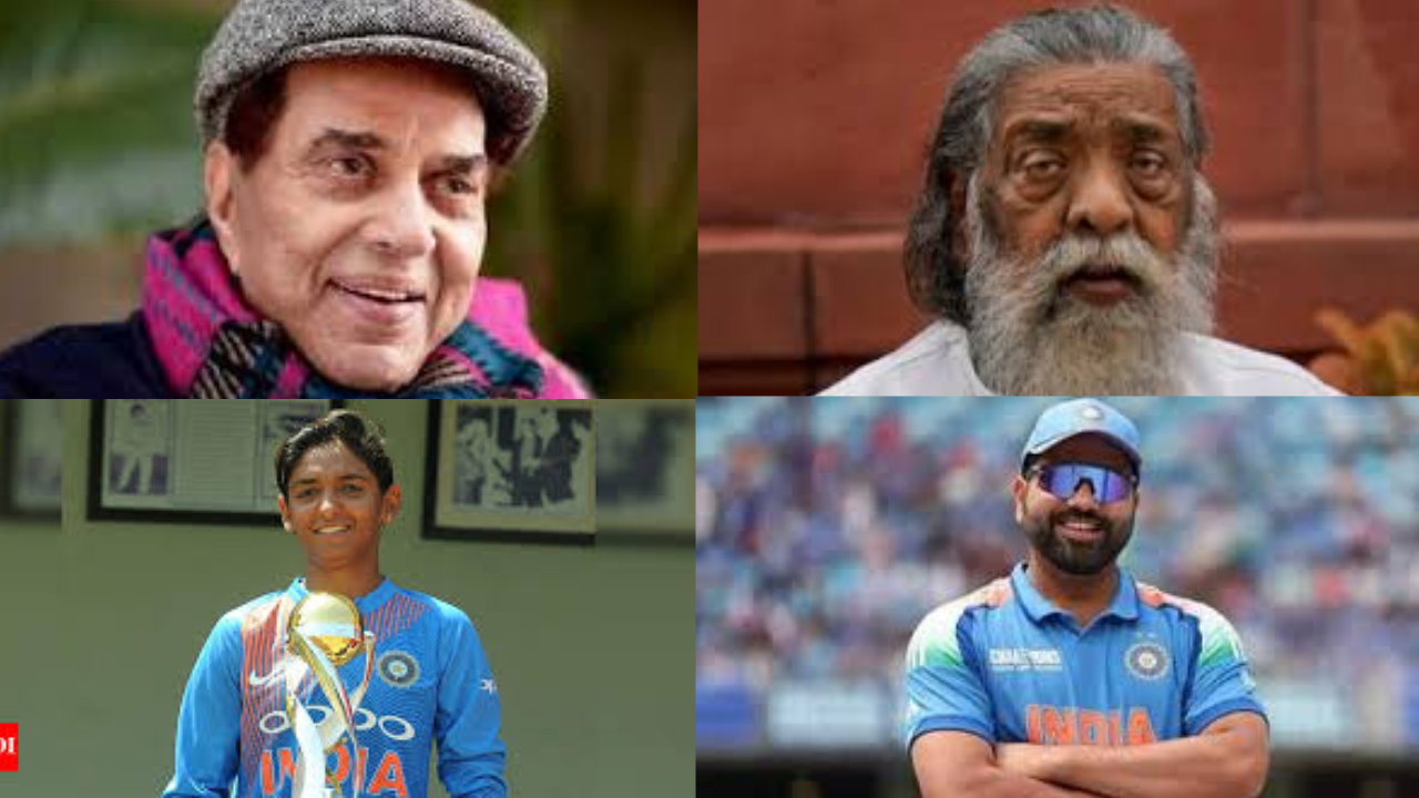 ‘Unsung heroes’: Padma awards 2026 for Dharmendra, Shibu Soren, cricketers Harmanpreet Kaur, Rohit Sharma