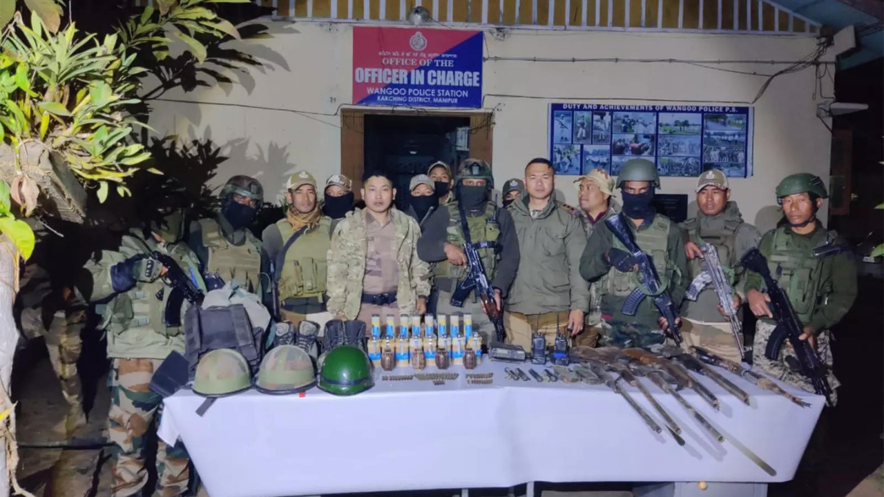 Republic Day alert in Manipur: Security forces recover arms cache, neutralise IEDs
