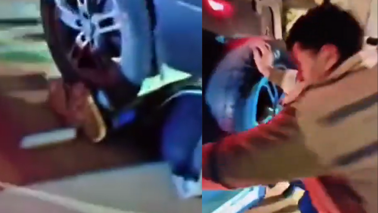 Bizman run over, crushed under SUV for 25 minutes during fight in Lucknow complex; 2 held
