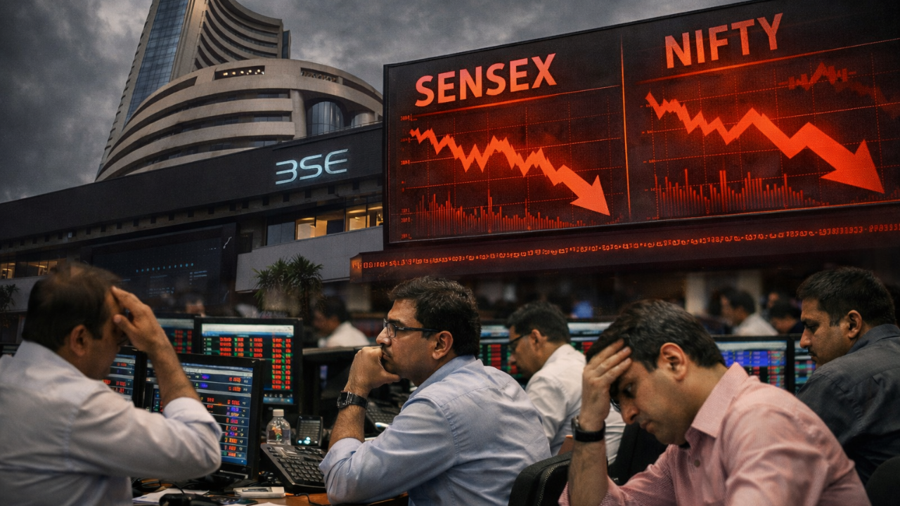 Sensex, Nifty slide over 4% in January amid FPI sell-off, rupee weakness and global risks