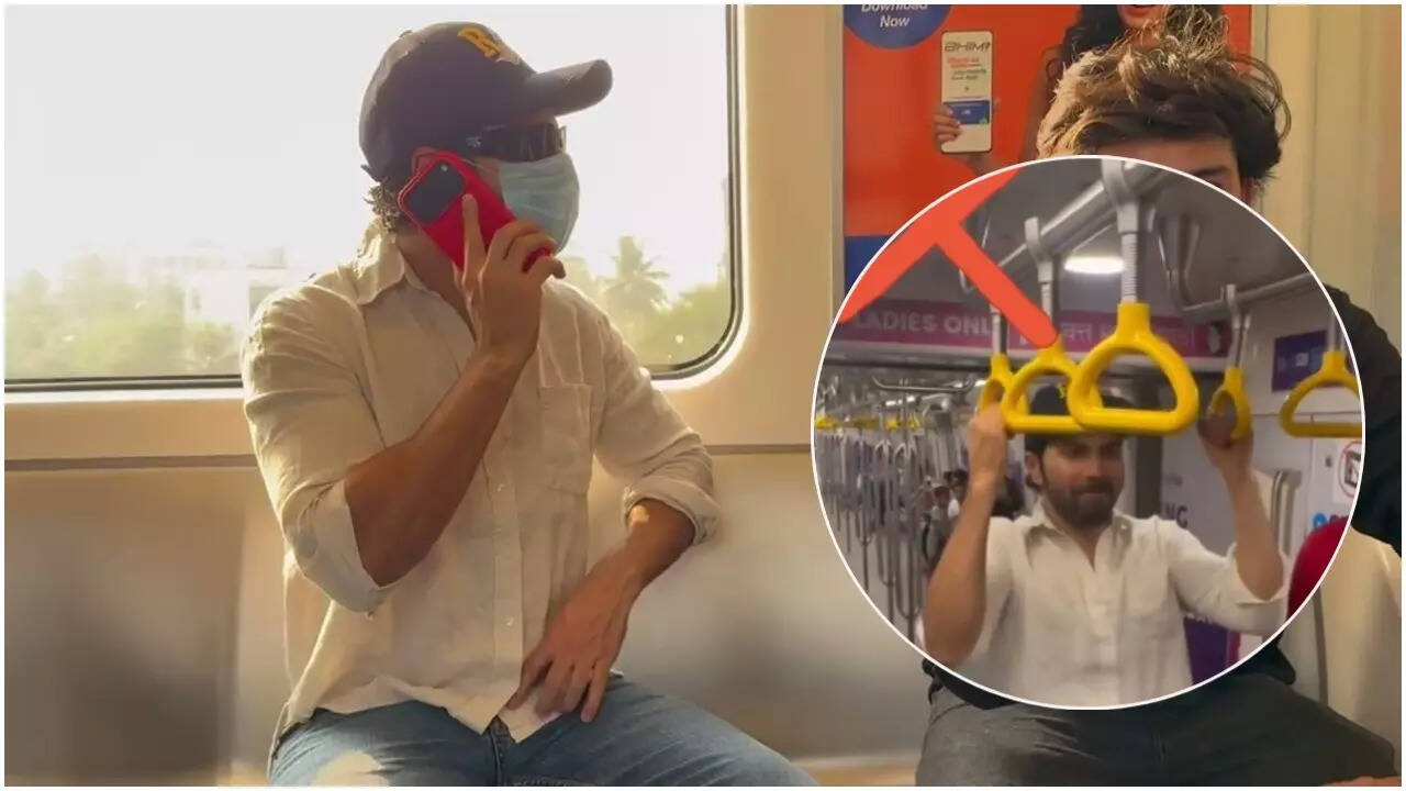 Varun Dhawan gets slammed for performing stunts inside Mumbai Metro