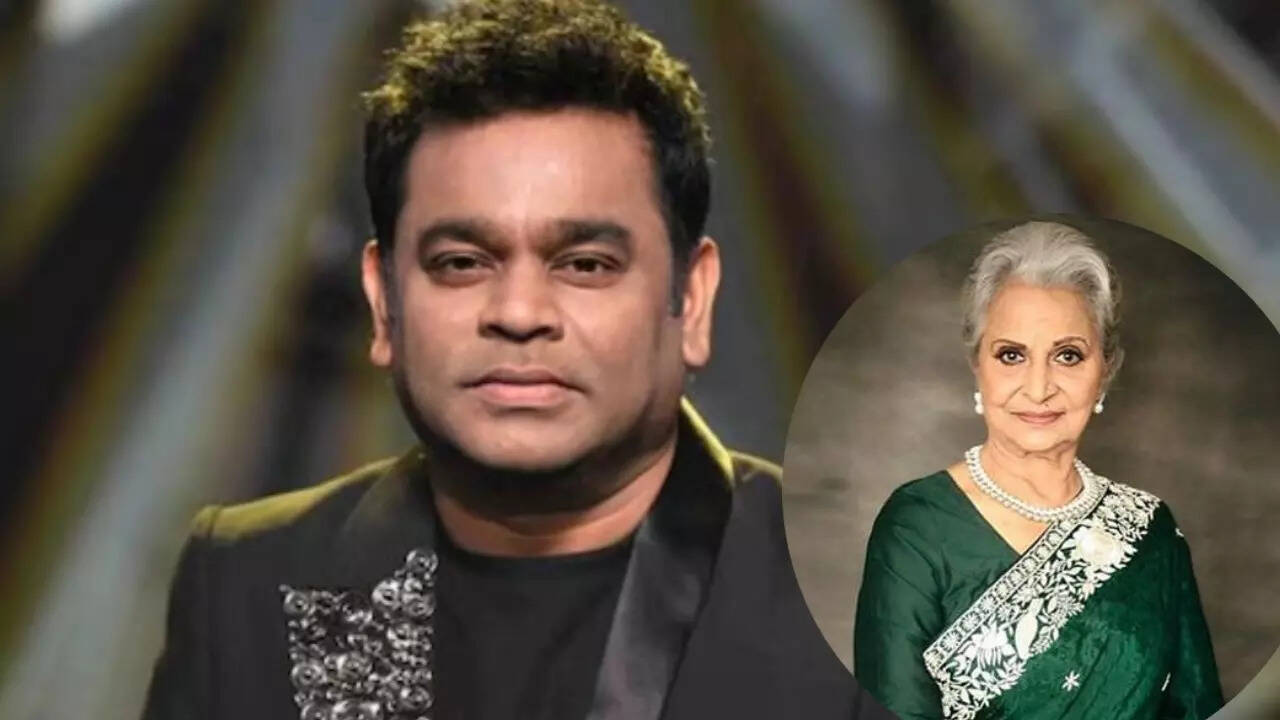 Waheeda Rahman reacts to AR Rahman's 'communal' remark