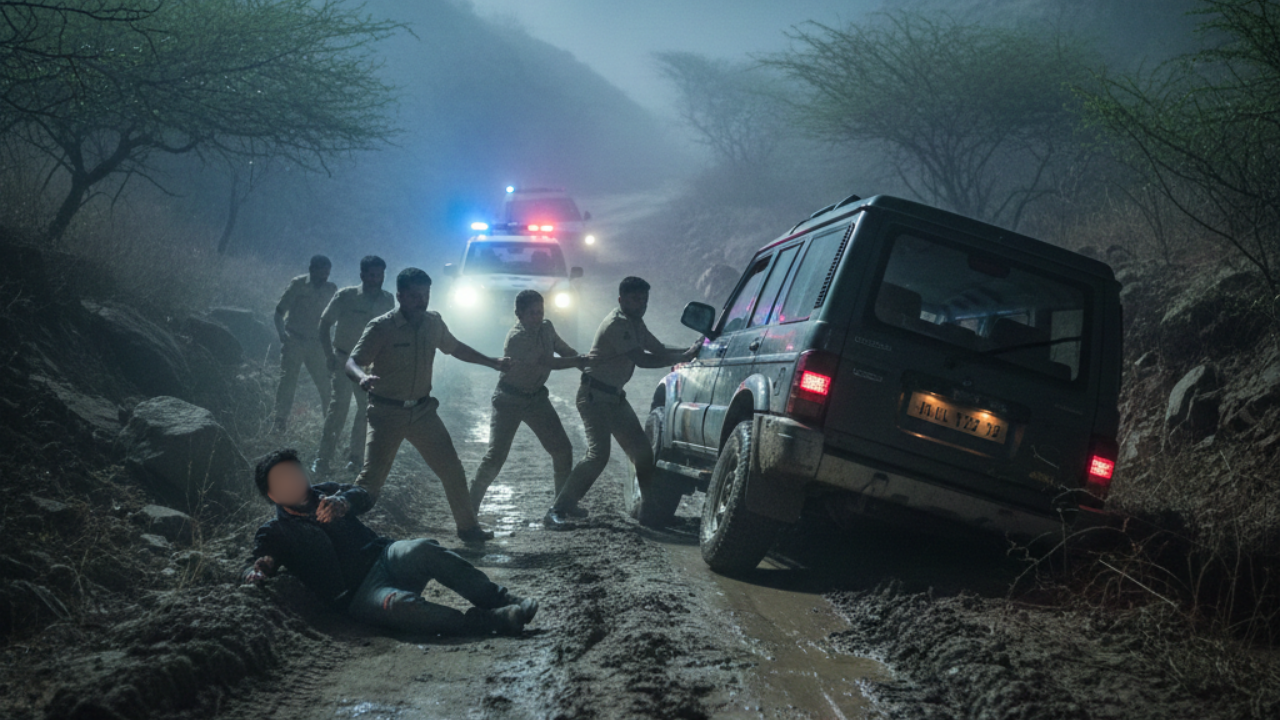 Gurgaon cops in hot pursuit, SUV stalled in mud: How 23-yr-old endured Leopard Trail abduction ordeal