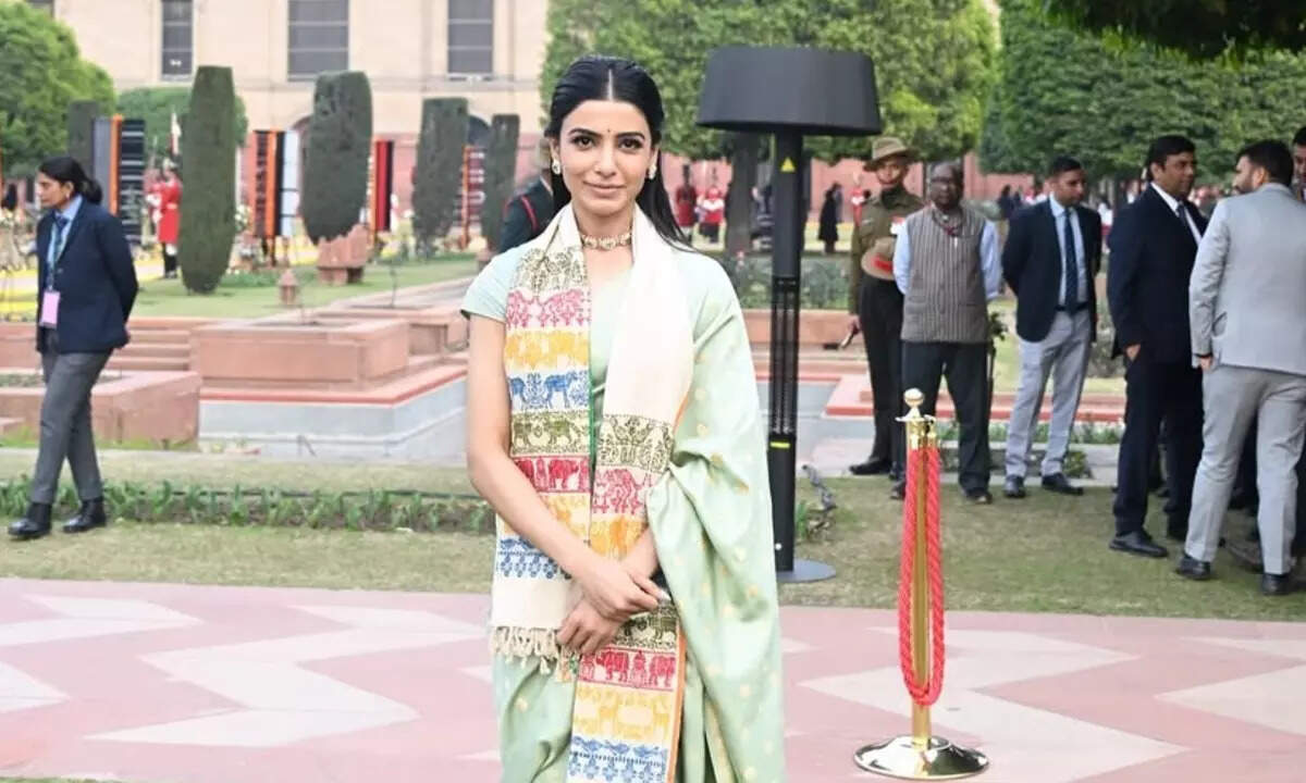 Samantha Ruth Prabhu shares proud moment at Rashtrapati Bhavan