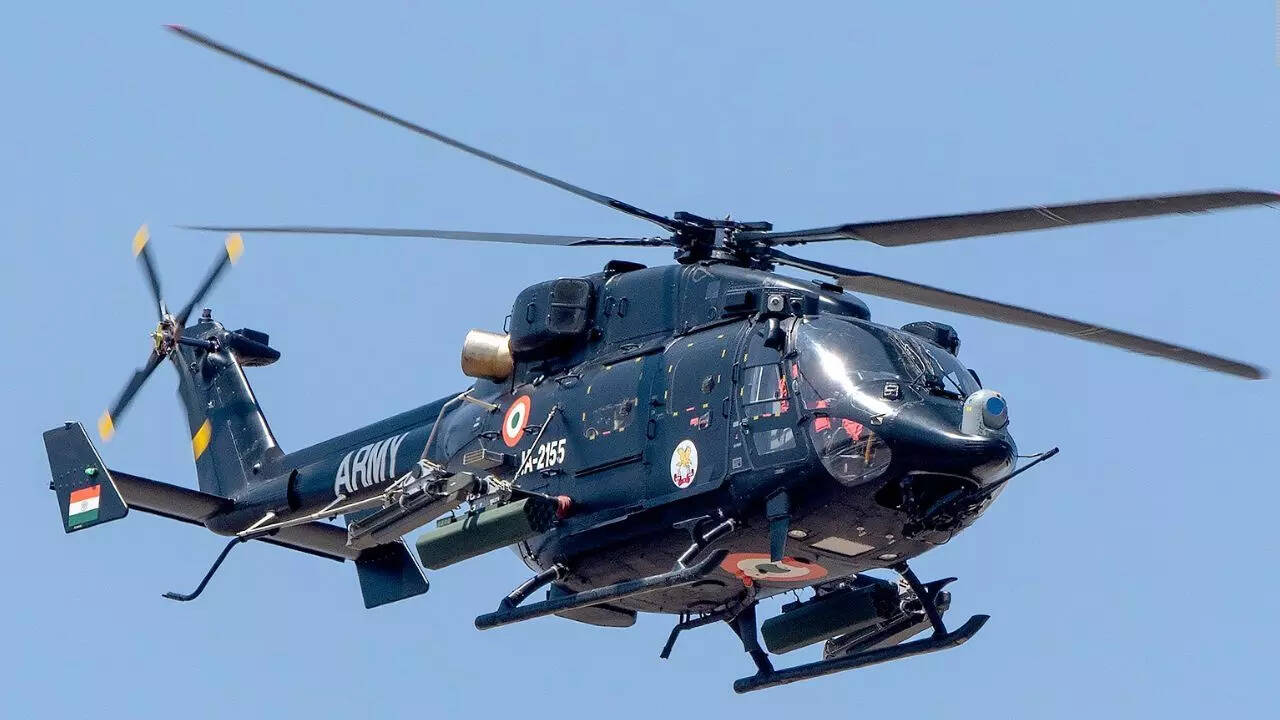 Rudra armed helicopter (Image credit: HAL)