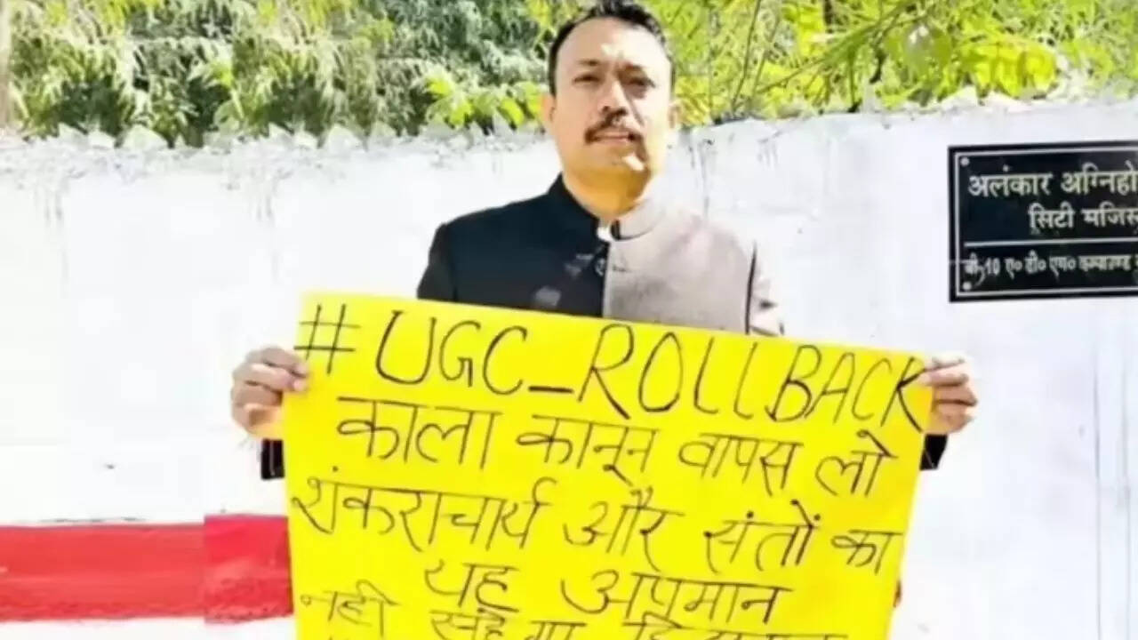 ‘UGC rules anti-Brahmin’: Former Bareilly city magistrate hints at political plunge