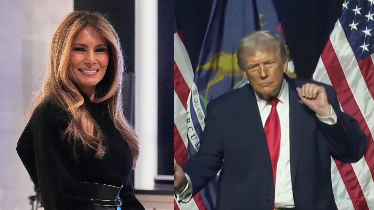 'Not appropriate some days': Melania reacts to Trump's YMCA dance