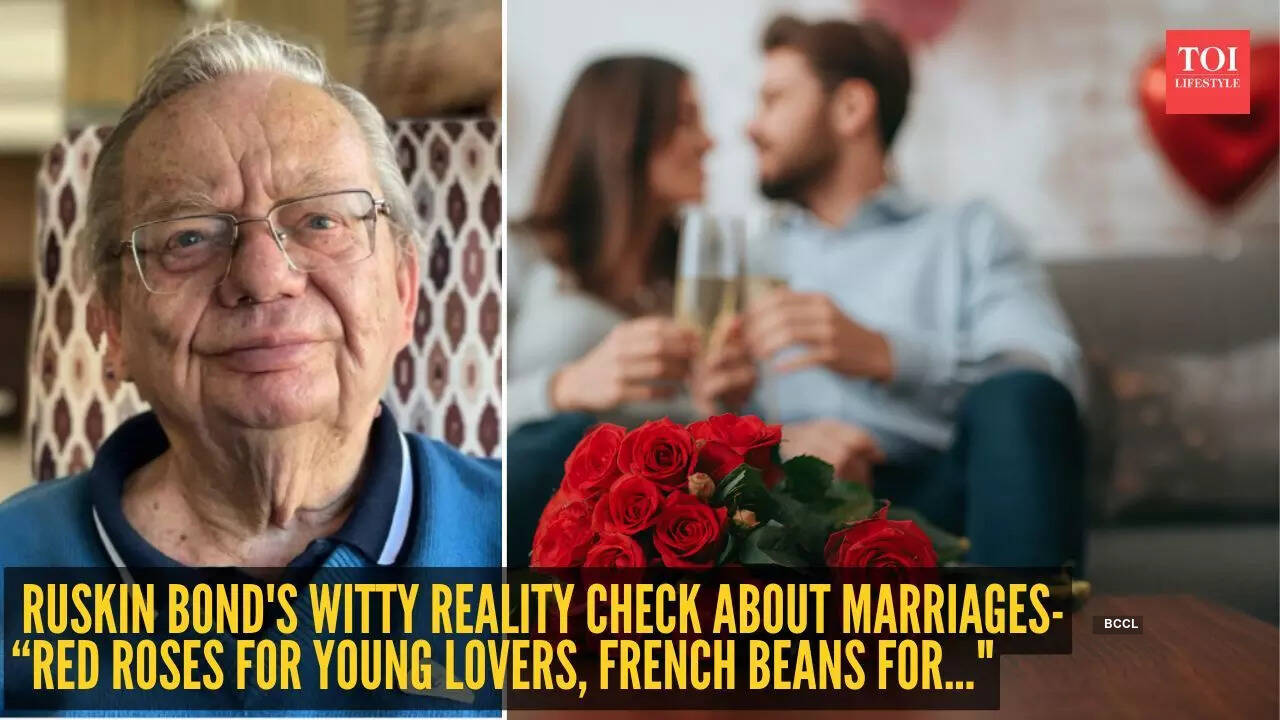 Relationship tip of the day: Ruskin Bond's witty reality check about marriages