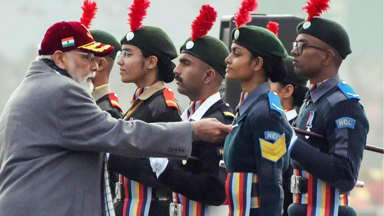 'Rich military heritage on display': PM Modi attends Beating Retreat 2026