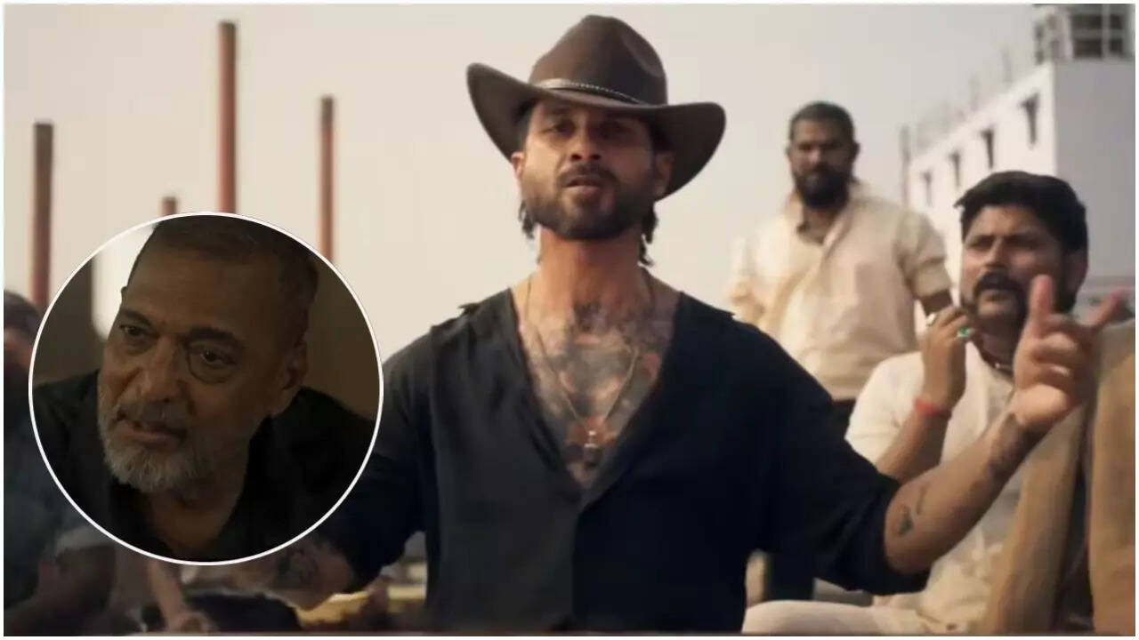 Shahid talks about reuniting with Nana Patekar in 'O'Romeo'