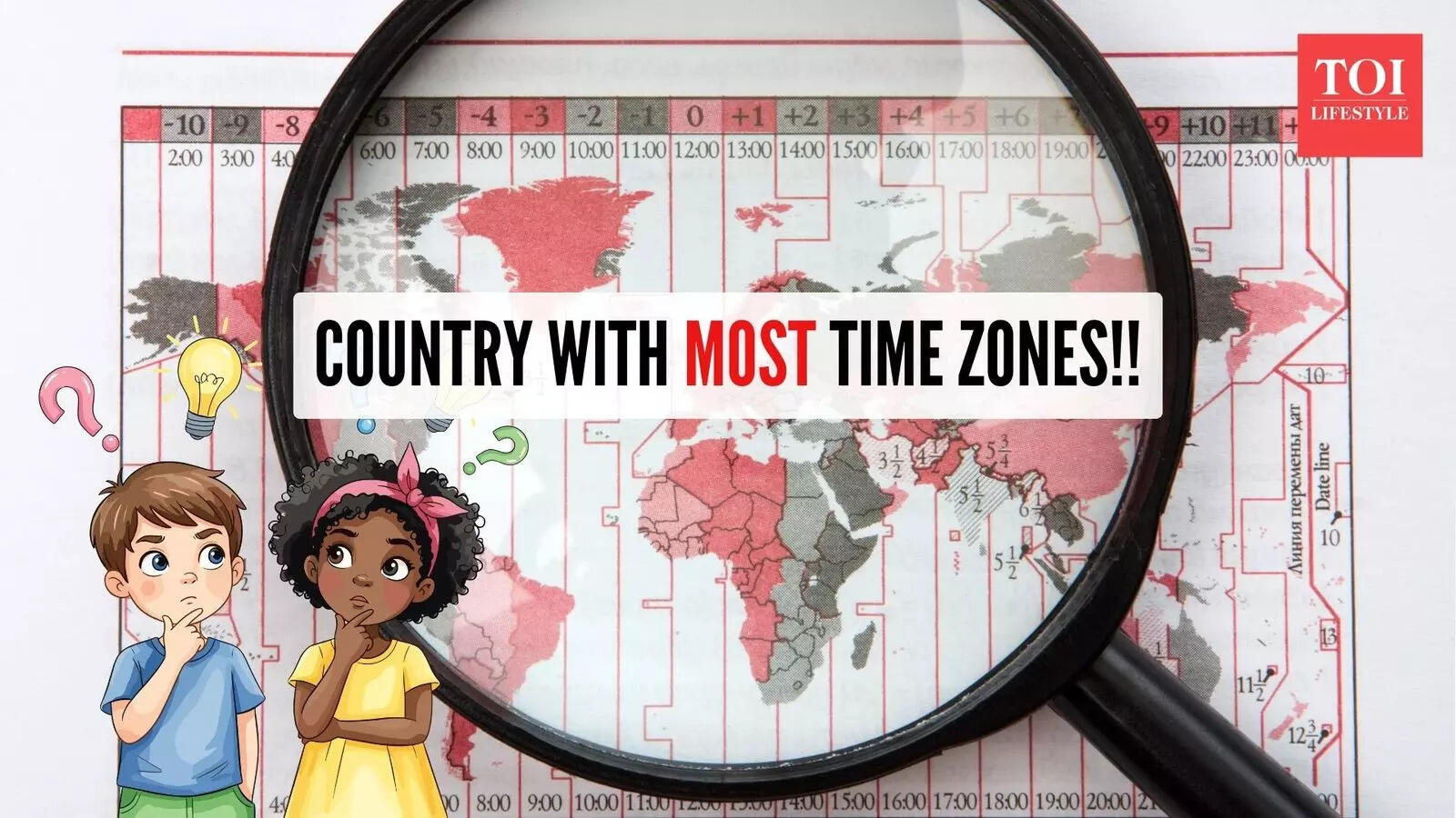 Curiosity Corner: Which country has the most time zones?