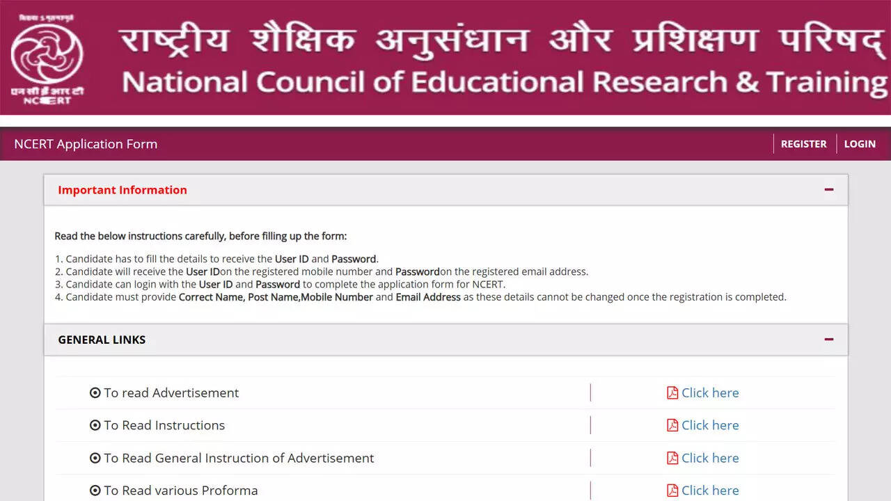 NCERT recruitment 2025-26: Applications close today, payment pending candidates get time till 2 February; check direct link here