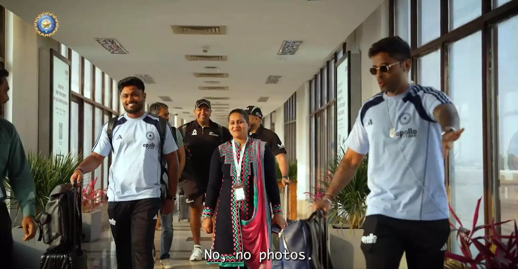 ‘Don’t disturb Chetta!’: Surya’s airport banter with Sanju Samson - watch