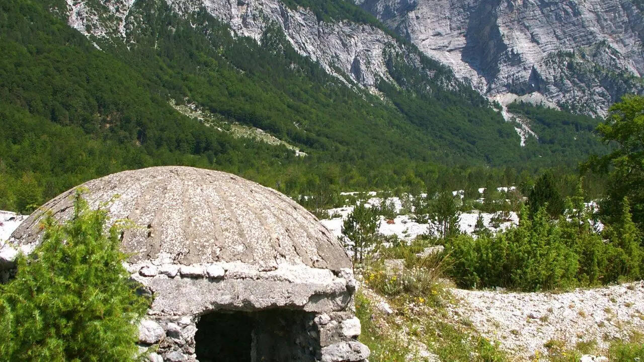 A country that isolated itself and built thousands of hidden bunkers