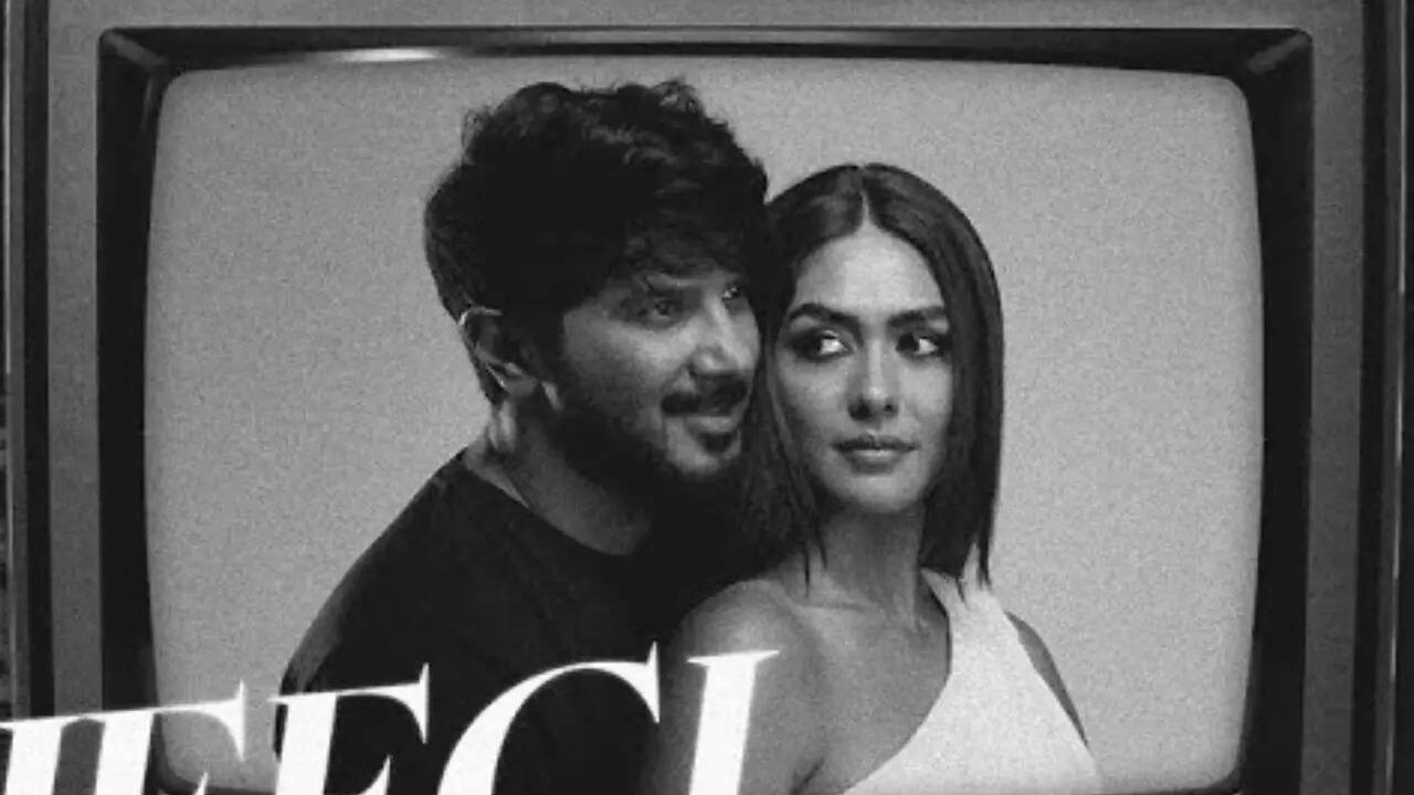 Mrunal Thakur and Dulquer Salmaan reunite for ‘Bheegi Bheegi’