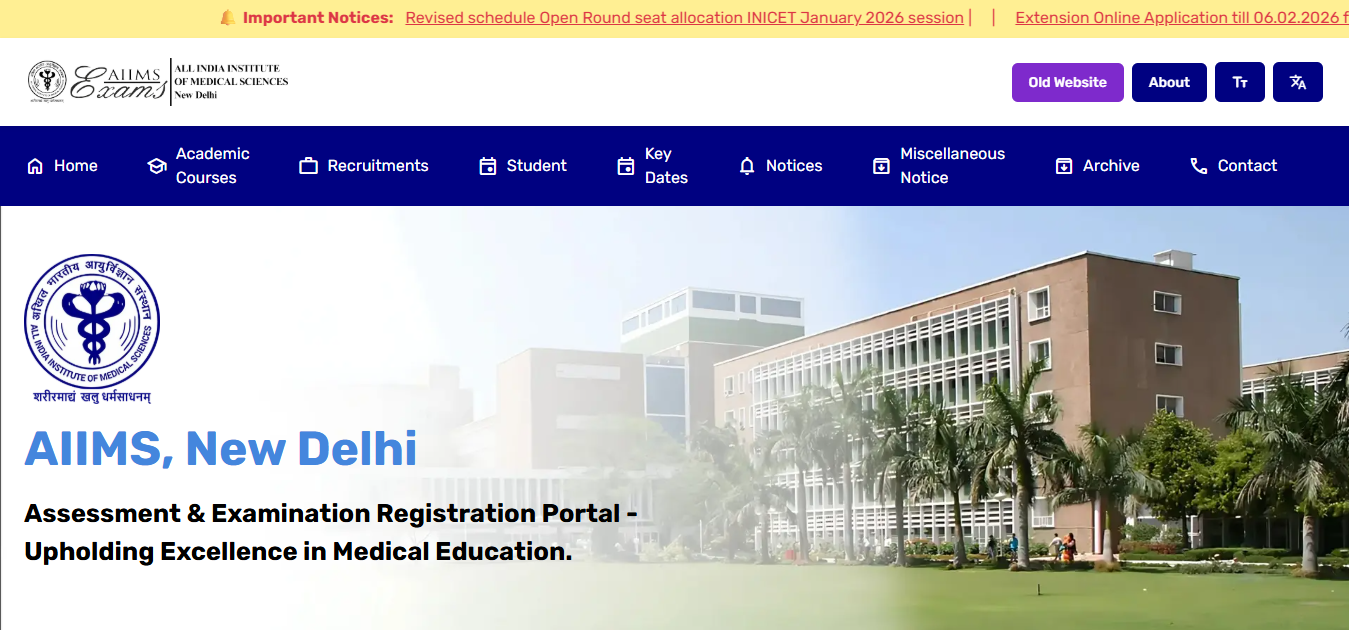 AIIMS INI CET 2026 registration deadline extended: Check how to apply, more details here