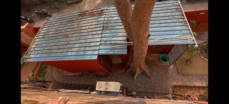 ‘Unauthorised’ construction on lawn by hostel warden at JNU sparks complaint