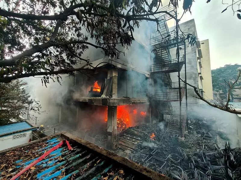 ‘Exits are blocked,’ audio of Nampally fire victim’s plea surfaces