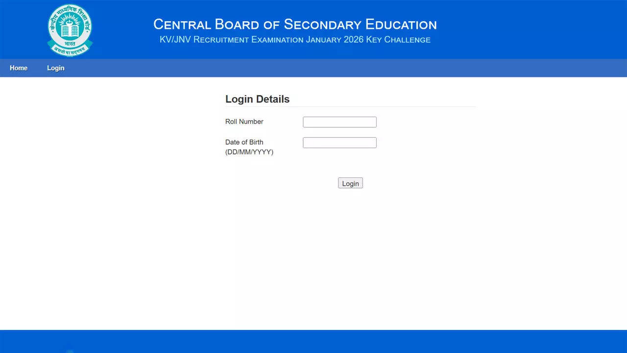 KVS NVS answer key 2026 released for Tier-1 teaching and non-teaching jobs; check OMR and direct download link here