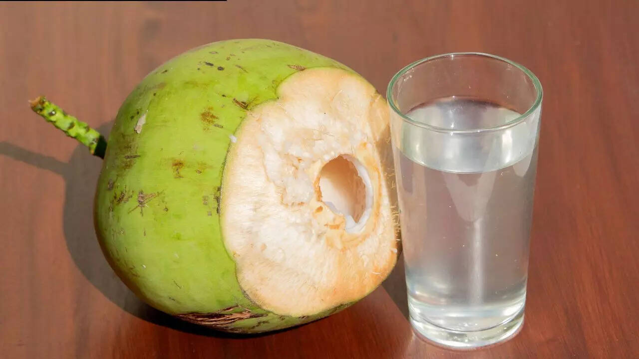 How nature fills coconuts with fresh water before they even fall from the tree