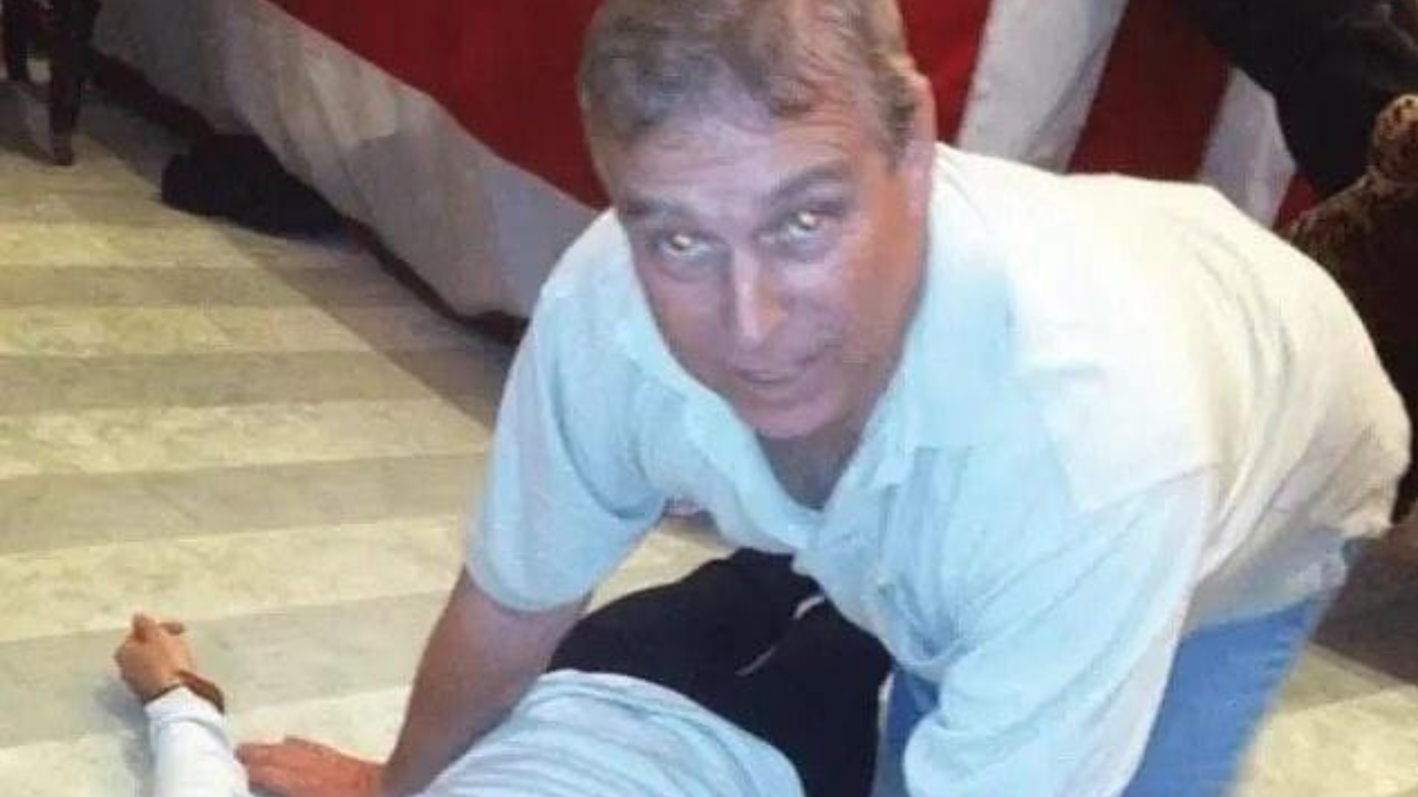 Epstein files: Photo shows Prince Andrew in all fours over a woman