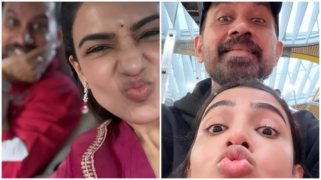 Samantha shares goofy January moments with Raj Nidimoru