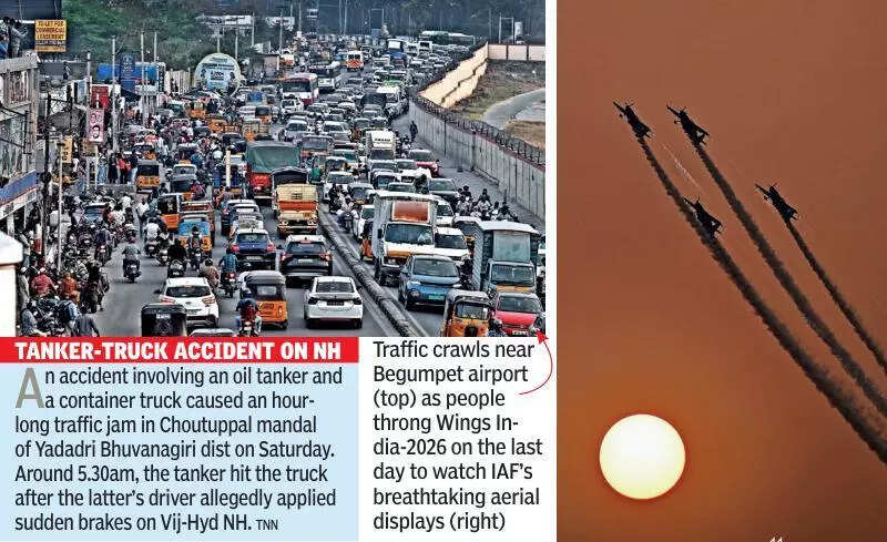 Wings India-2026 ends with awe in sky and chaos on ground
