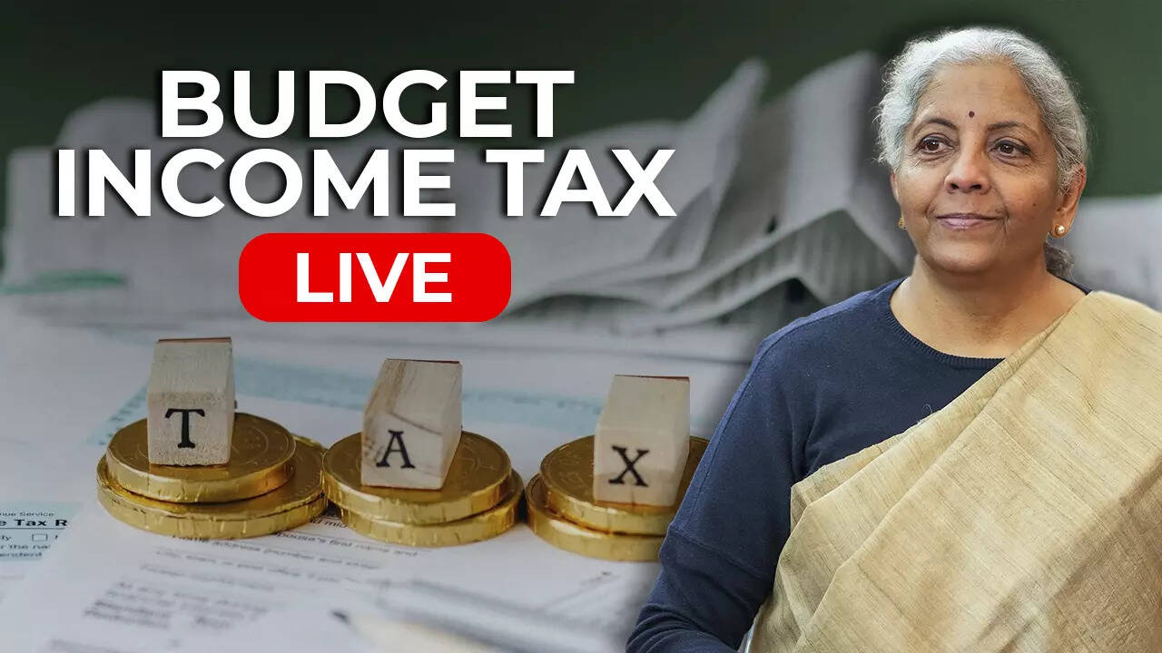 Income Tax Slabs Budget 2026 Live Updates: Will FM Sitharaman cheer salaried, middle class taxpayers with tax relief? New tax regime for FY 2026-27 in focus