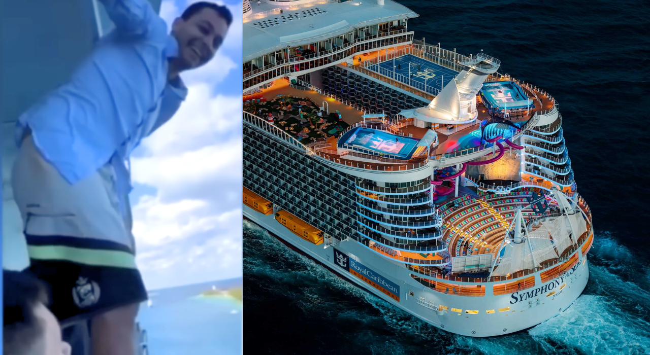 Drunk passenger who jumped 100 feet off cruise ship recounts ‘cement-like’ impact in shark-infested waters