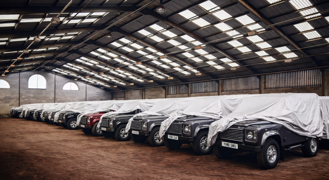 Man bought 240 Land Rover Defenders worth £8 million on borrowed money and made insane returns