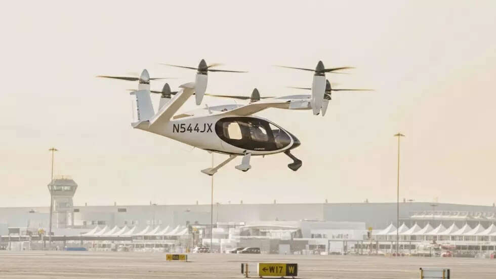 Flying taxis in downtown Dubai? Residents get a shock preview near Dubai Mall