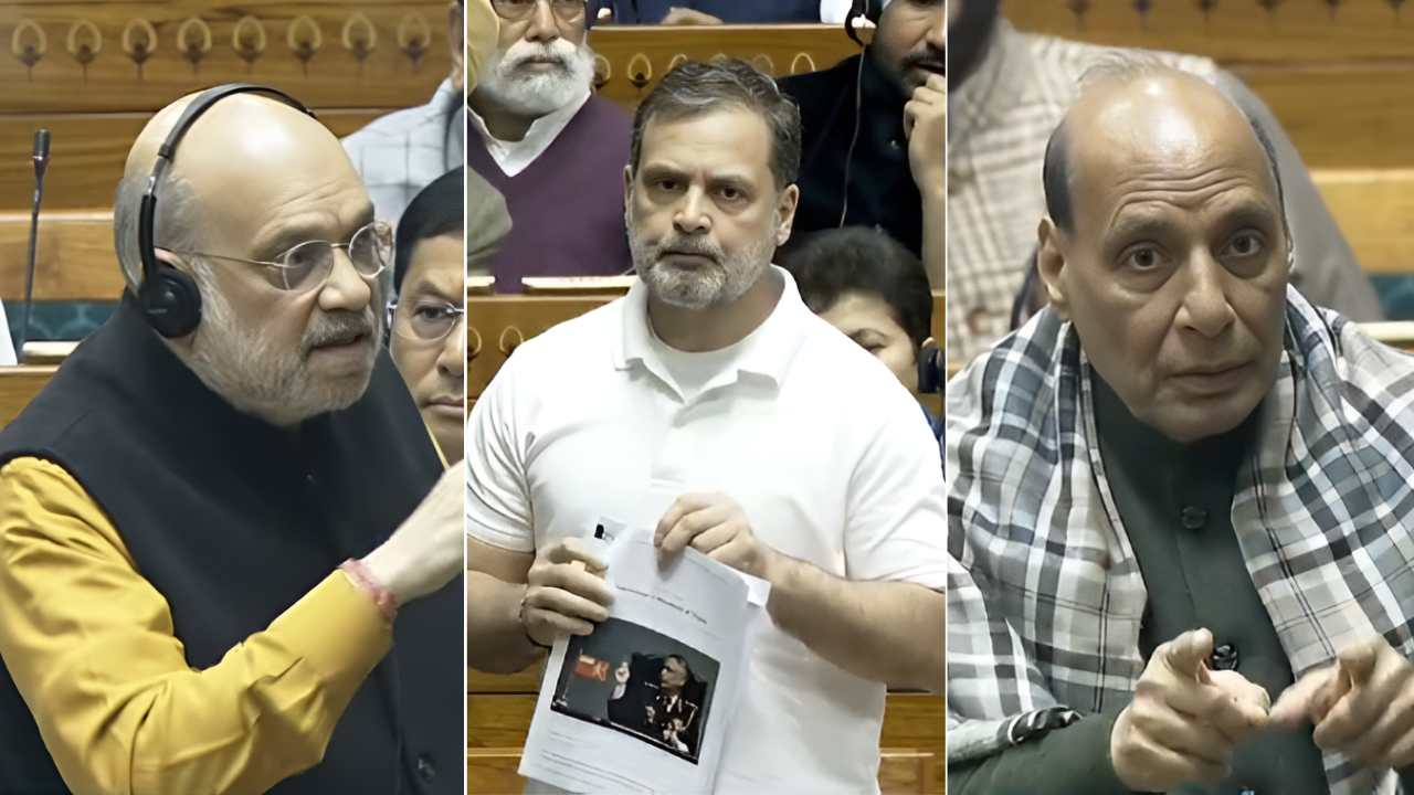 Rahul vs Shah, Rajnath: Parliament showdown over Naravane memoir &mdash; how it unfolded