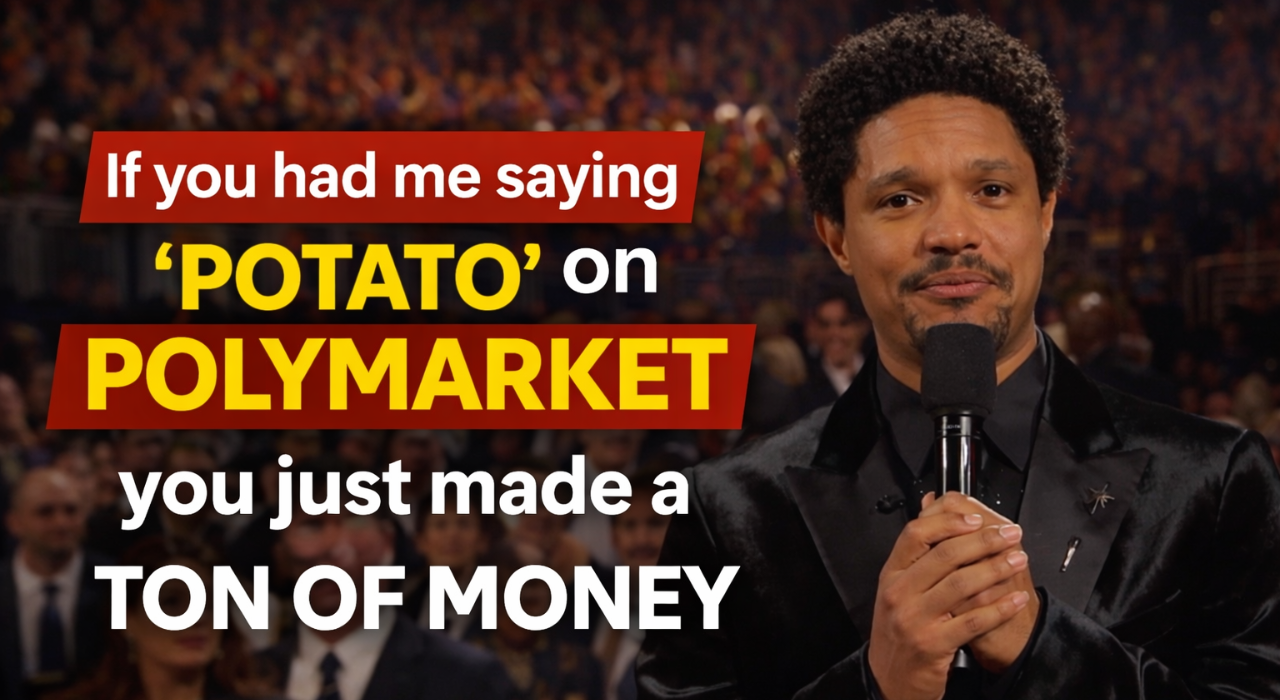 Did Trevor Noah just admit to insider trading on the Grammys stage? The ‘potato’ joke explained