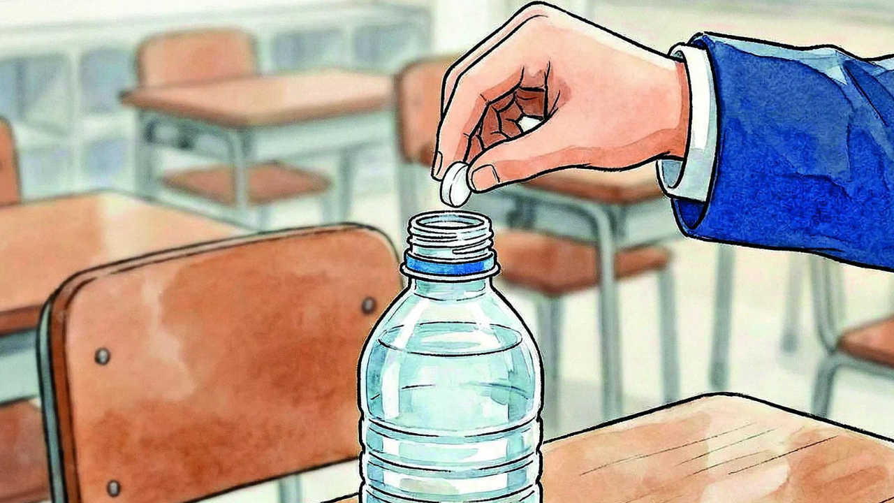Toxic revenge in school: Ahmedabad student falls sick after classmate mixes chemical in his water bottle following spat