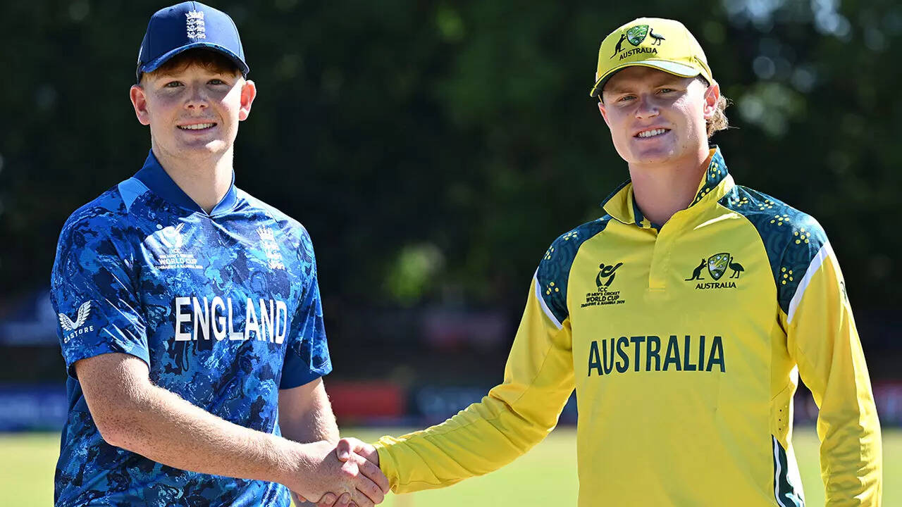 U19 WC Live Score, 1st Semi-Final: England vs Australia
