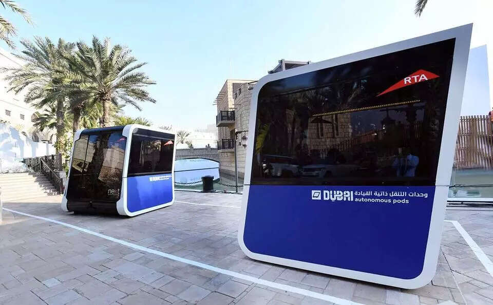 Dubai unveils driverless pod routes connecting metro stations to major destinations