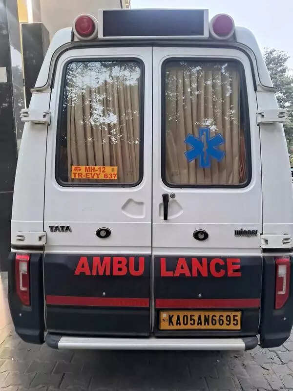 Ambulance driver booked for using siren and lights while heading home in Bengaluru