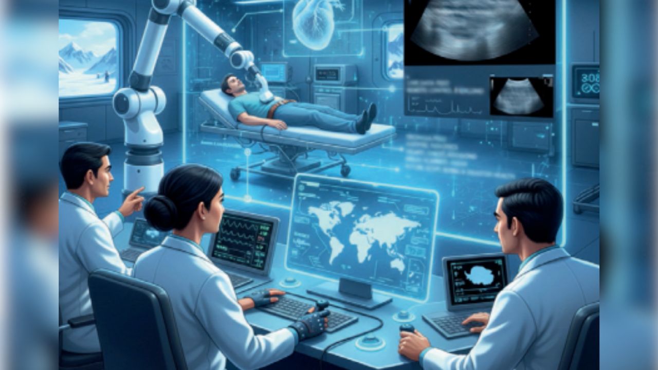 Delhi to Antarctica: AIIMS doctors redefine ‘remote’ using telerobotic system