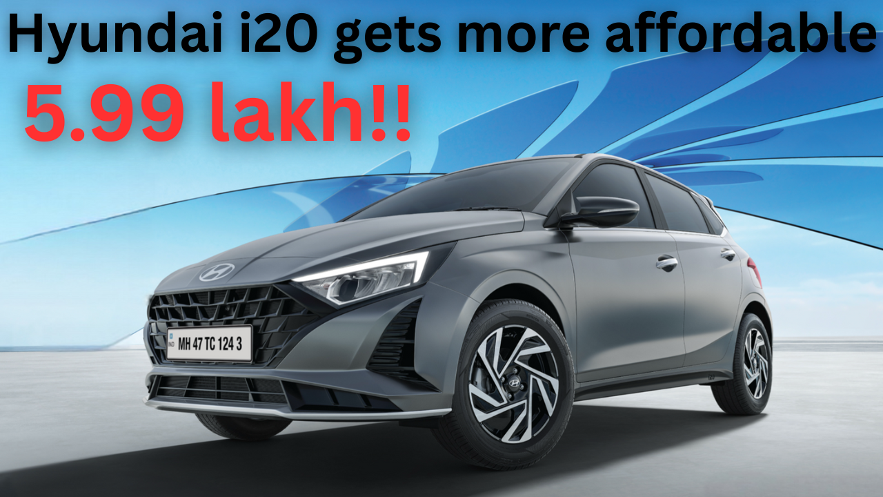 Hyundai i20 gets new entry-level trim priced at 5.99 lakh: Features explained