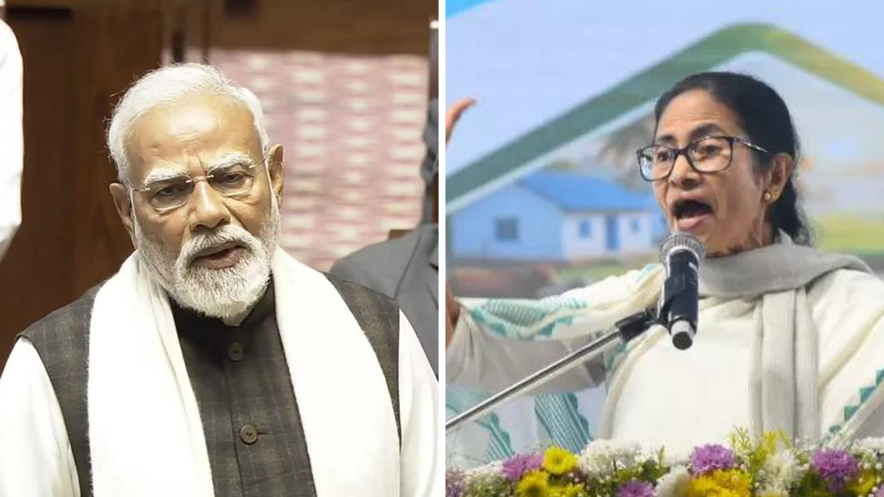 ‘Bengal ki nirmam sarkar’: Poll-bound states find special mention in PM Modi’s RS speech